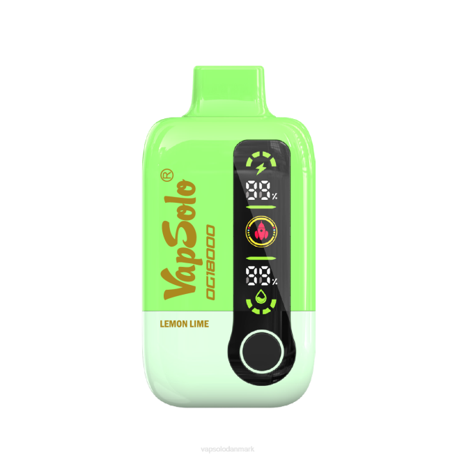 VapSolo DG18000 engangs vape | Vapsolo Danmark NTP850 citron lime