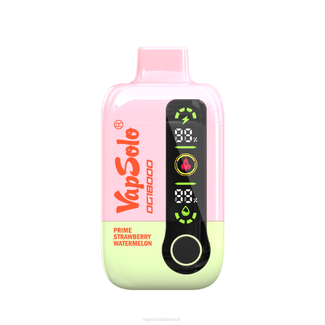 VapSolo DG18000 engangs vape | Vapsolo Danmark NTP854 prime jordbær vandmelon