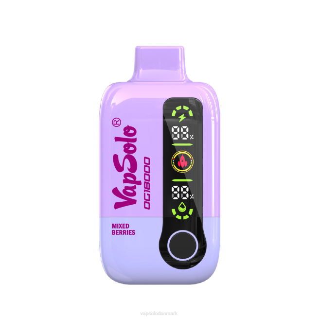 VapSolo DG18000 engangs vape | Vapsolo Pris NTP851 blandet bær