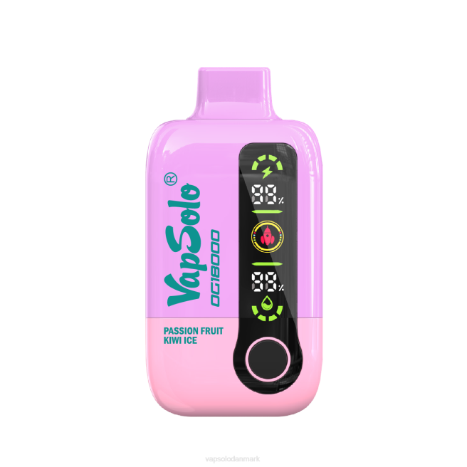 VapSolo DG18000 engangs vape | Vapsolo Review NTP852 passionsfrugt kiwi is