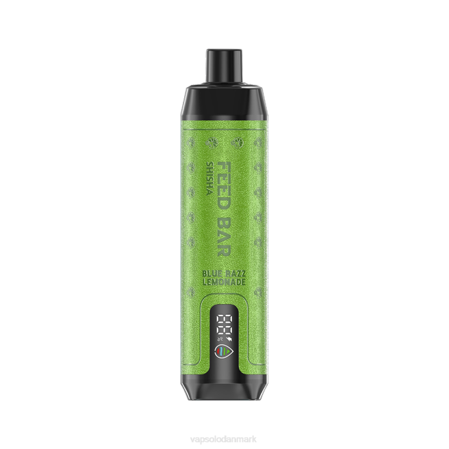 VapSolo SHISHA engangs vape | Vapsolo Pris NTP83 blå razz limonade