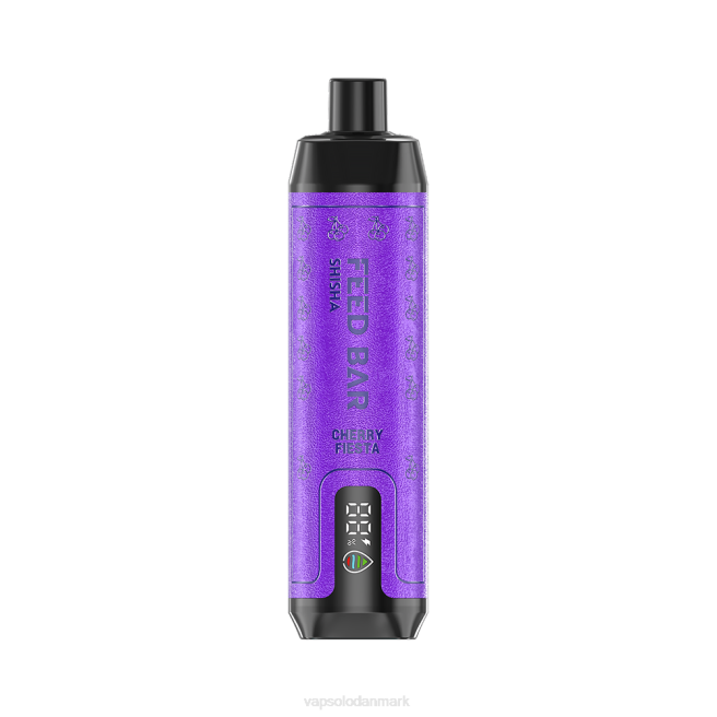 VapSolo SHISHA engangs vape | Vapsolo Puff NTP85 kirsebær fiesta