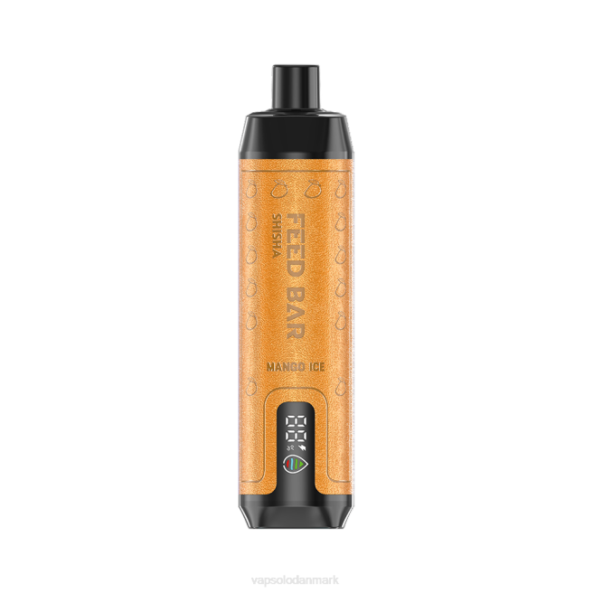 VapSolo SHISHA engangs vape | Vapsolo Puff NTP89 mango is