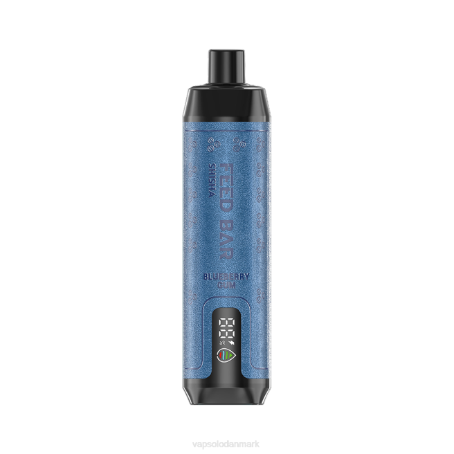 VapSolo SHISHA engangs vape | Vapsolo Review NTP84 blåbær tyggegummi
