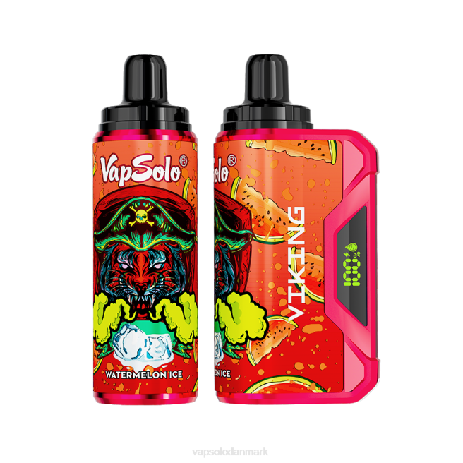 VapSolo VIKING engangs vape | Vapsolo Review NTP848 vandmelon is